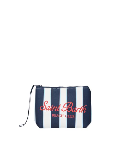 Pochette Aline in scuba con stampa beach stripes Mc2 Saint Barth | ALIN00107588L